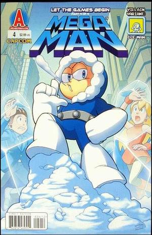 [Mega Man (series 2) #4 (variant Villain cover - Ice Man - Ben Bates)]