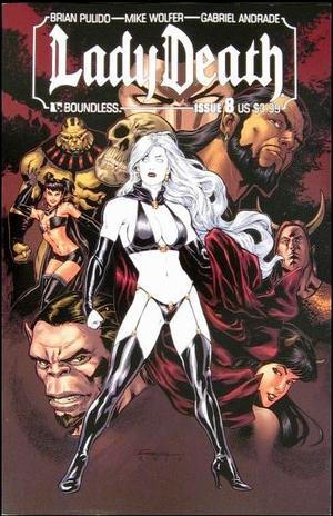 [Lady Death (series 3) #8 (regular cover - Gabriel Andrade)]