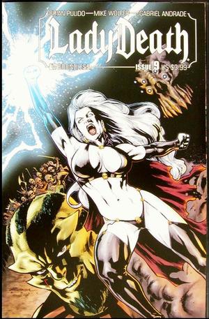 [Lady Death (series 3) #9 (regular cover - Gabriel Andrade)]