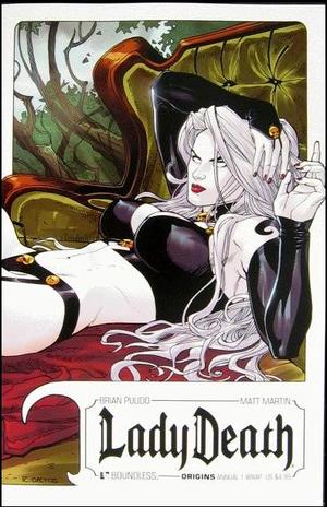 [Lady Death: Origins Annual 1 (wraparound cover - Richard Ortiz)]