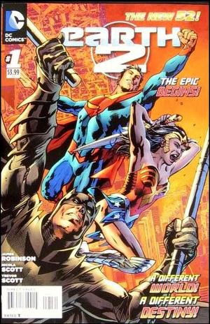 [Earth 2 1 (1st printing, variant cover - Bryan Hitch)]