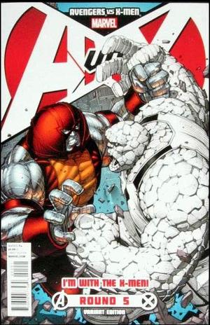 [Avengers Vs. X-Men No. 5 (1st printing, variant I'm With The X-Men! cover)]