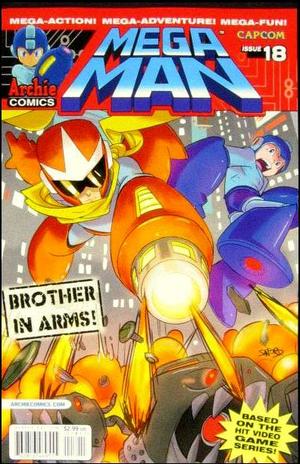 [Mega Man (series 2) #18 (standard cover - Sanford Greene)]