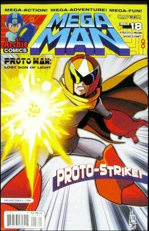 [Mega Man (series 2) #18 (variant Villain cover - Proto Man - Mike Norton)]