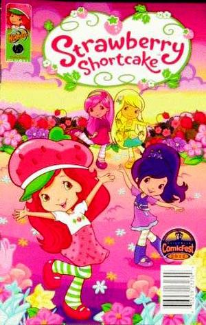 [Strawberry Shortcake / Scouts! flipbook (Halloween ComicFest 2012 comic)]