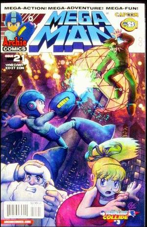 [Mega Man (series 2) #21 (variant cover - Alice Meichi Li)]