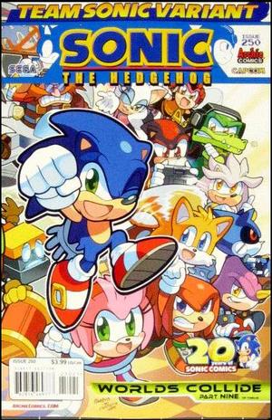 [Sonic the Hedgehog No. 250 (variant Team Sonic cover - Ryan Jampole)]