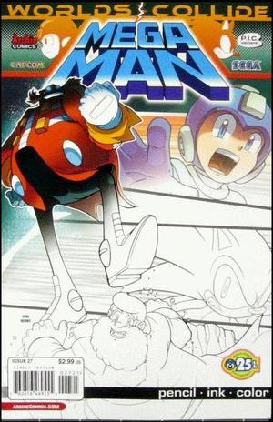 [Mega Man (series 2) #27 (variant Pencil / Ink / Color cover)]