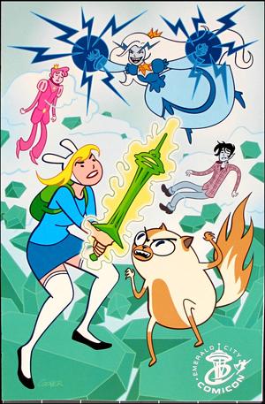[Adventure Time with Fionna & Cake #1 (1st printing, Emerald City Comicon cover - Colleen Coover)]