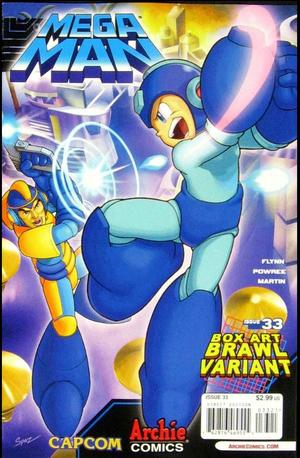 [Mega Man (series 2) #33 (variant cover - Patrick Spaziante)]