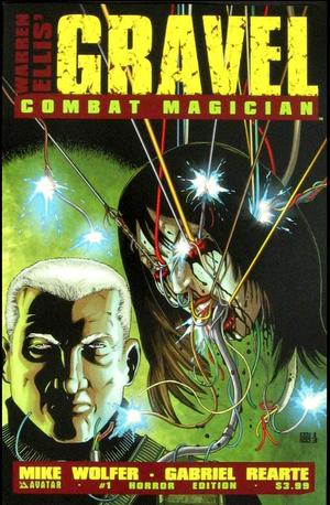 [Gravel - Combat Magician #1 (Horror cover - Mike Wolfer)]