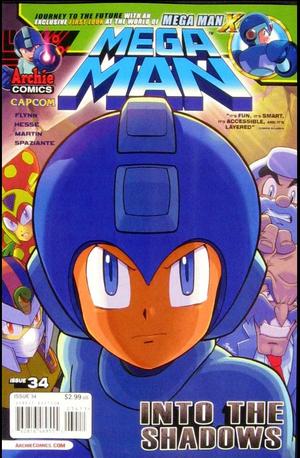 [Mega Man (series 2) #34 (regular cover - Patrick Spaziante)]