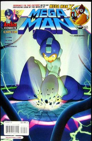 [Mega Man (series 2) #35 (regular cover - Patrick Spaziante)]