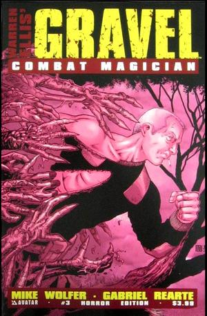 [Gravel - Combat Magician #3 (Horror cover - Mike Wolfer)]