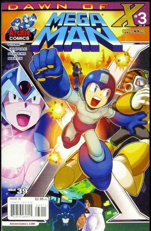 [Mega Man (series 2) #39 (regular cover - Patrick Spaziante)]