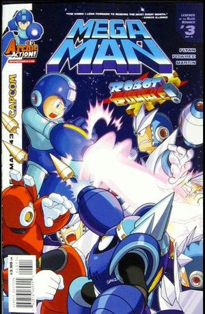 [Mega Man (series 2) #43 (regular cover - Patrick Spaziante)]