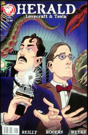 [Herald: Lovecraft & Tesla #1 (regular cover - Tom Rogers)]