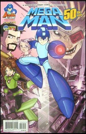 [Mega Man (series 2) #50 (Cover E - Patrick Thomas Parnell)]