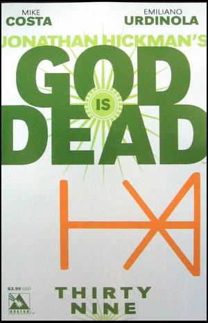 [God is Dead #39 (regular cover - Jacen Burrows)]