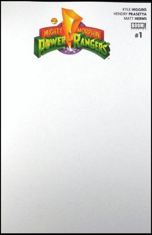 [Mighty Morphin Power Rangers #1 (variant blank cover)]