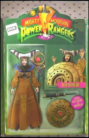 [Mighty Morphin Power Rangers #10 (variant Action Figure cover - Telmos Santos)]