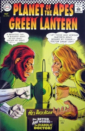 [Planet of the Apes / Green Lantern #2 (variant cover - Paul Rivoche)]
