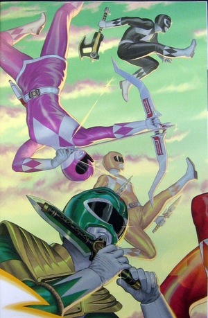 [Mighty Morphin Power Rangers #13 (variant connecting cover - Steve Morris)]