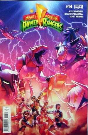 [Mighty Morphin Power Rangers #14 (regular cover - Jamal Campbell)]