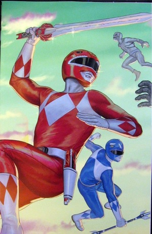 [Mighty Morphin Power Rangers #14 (variant connecting cover - Steve Morris)]