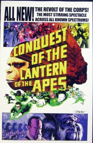 [Planet of the Apes / Green Lantern #4 (variant movie cover - Mike Mayhew)]