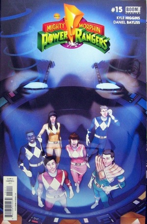 [Mighty Morphin Power Rangers #15 (regular cover - Jamal Campbell)]