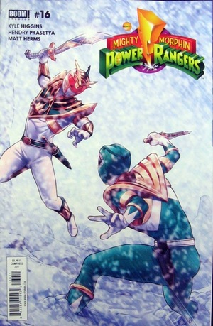 [Mighty Morphin Power Rangers #16 (regular cover - Jamal Campbell)]