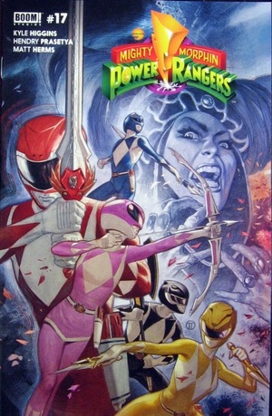 [Mighty Morphin Power Rangers #17 (unlocked retailer connecting variant - Julian Totino Tedesco)]