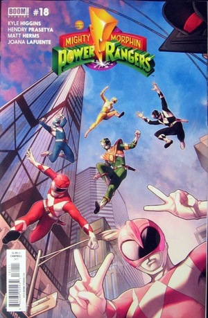 [Mighty Morphin Power Rangers #18 (regular cover - Jamal Campbell)]
