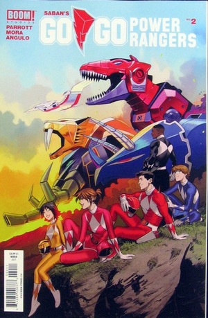 [Go Go Power Rangers #2 (regular cover - Dan Mora)]