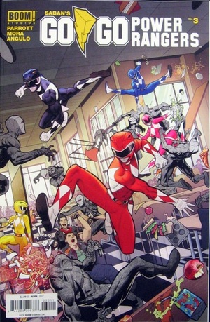 [Go Go Power Rangers #3 (regular cover - Dan Mora)]