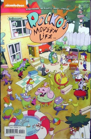 [Rocko's Modern Life (series 2) #1 (variant Look & Find cover - Bachan)]
