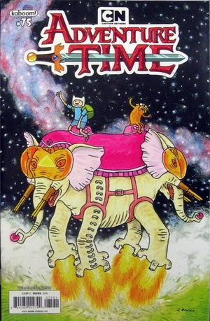 [Adventure Time #75 (unlocked retailer variant cover - Jeffrey Brown)]