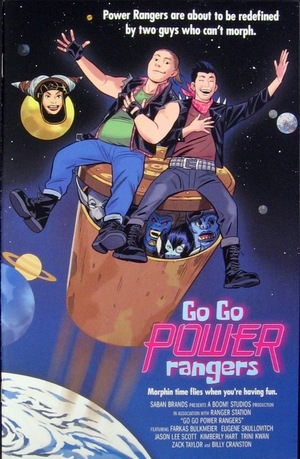 [Go Go Power Rangers #9 (variant movie cover - Natacha Bustos)]