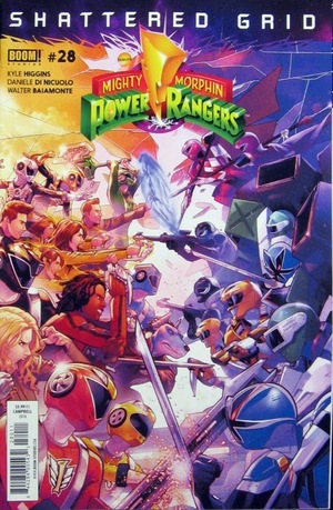 [Mighty Morphin Power Rangers #28 (regular cover - Jamal Campbell)]