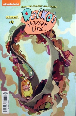 [Rocko's Modern Life (series 2) #6 (regular cover - Jorge Monlongo)]