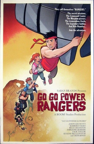 [Go Go Power Rangers #12 (variant movie cover - Natacha Bustos)]