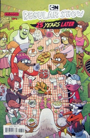 [Regular Show - 25 Years Later #3 (variant subscription cover - Sam Beck)]