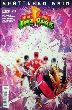 [Mighty Morphin Power Rangers - Shattered Grid #1 (regular cover - Jamal Campbell)]