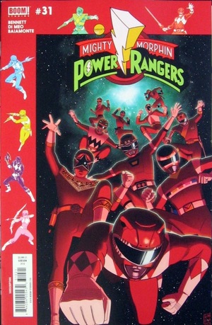 [Mighty Morphin Power Rangers #31 (1st printing, variant subscription cover - Jordan Gibson)]