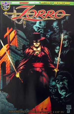 [Zorro - Swords of Hell #1 (main cover - Roy Allan Martinez)]