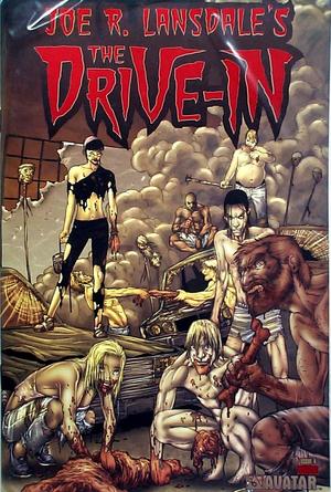 [Joe R. Lansdale's The Drive-In 4 (blood red foil cover)]