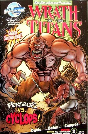 [Wrath of the Titans #2 (Cover B - Tone Rodriguez - red logo)]
