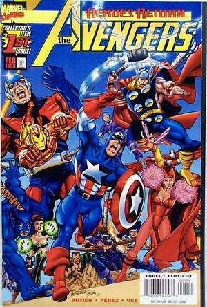 [Avengers Vol. 3, No. 1 (wraparound cover)]