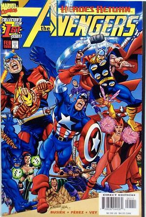[Avengers Vol. 3, No. 1 (wraparound cover)]